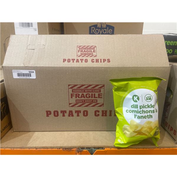 Circle K Dill Pickle Potato Chips 12 x 66g