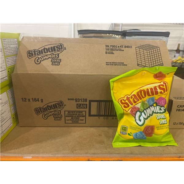 Starburst Gummies Sour Candy 12 x 164gÂ