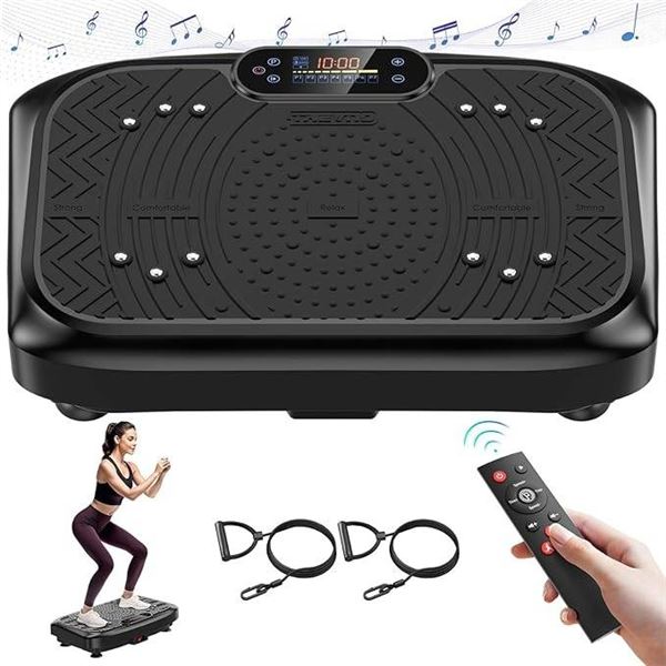 Vibration Plate in Black