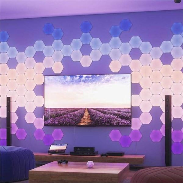 Nanoleaf Shapes Hexagons Expansion Pack with 3 Light Panels