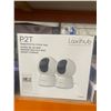 Image 2 : Laxihub P2T Smart Camera 2K/3MP Indoor Pan Tilt WiFi, 2-Pack