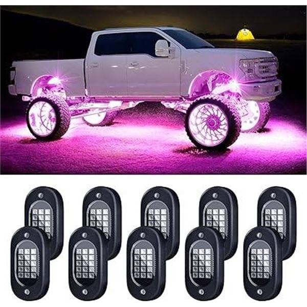 Horalia RGB LED Rock Lights for Vehicles