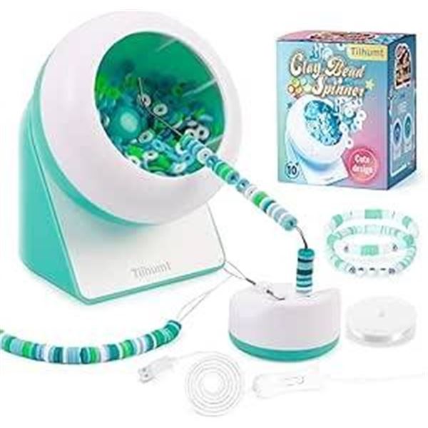 Clay Bead Spinner, Model GDK-20938, Green Color