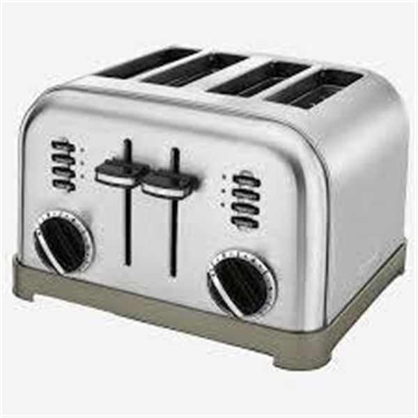 Cuisinart CPT-180 Brushed Stainless Steel 4-Slice Toaster