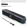 Image 1 : Tylubio ST200 Computer Sound Bar with LED Lighting and USB Input