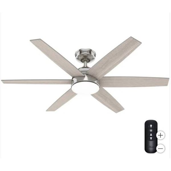 Hunter Anza 52-Inch Indoor Ceiling Fan with Light