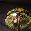 Image 7 : Arts and Crafts leaded lamp with Prairie School design.