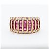Image 1 : 18KYG 2.16ct Ruby & 0.54ctw Diamond Ring, 6.5