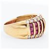 Image 3 : 18KYG 2.16ct Ruby & 0.54ctw Diamond Ring, 6.5