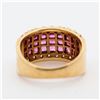 Image 4 : 18KYG 2.16ct Ruby & 0.54ctw Diamond Ring, 6.5