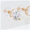 Image 3 : 18KYG 3.00ctw 3-Prong Lab Grown Diamond Stud Earrings