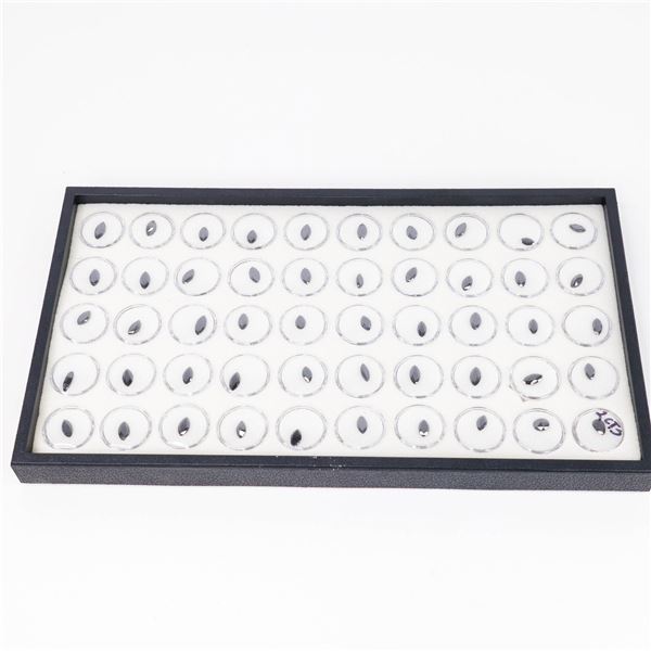 Jewelers group 110 carats of Black diamonds