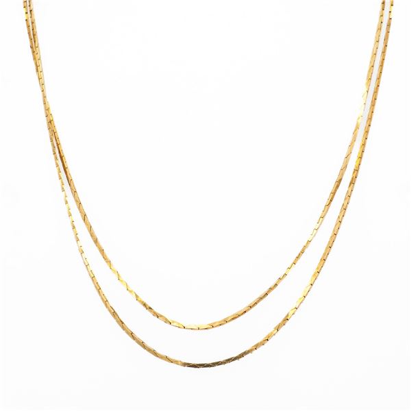 14KYG Italian Chain, 7.1 grams, marked 14K Italy