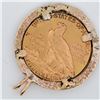Image 3 : 1909 Indian Head $5 Bezel Set Coin