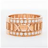 Image 1 : 18K Rose Gold Tiffany & Co 0.60ctw Diamond Ring, Size 6