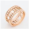 Image 4 : 18K Rose Gold Tiffany & Co 0.60ctw Diamond Ring, Size 6