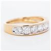Image 2 : 10KYG 1.00ctw Channel-Set Half-Eternity Lab Diamond Band, 7