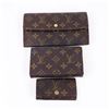 Image 1 : LOUIS VUITTON Monogram Keyring/Wallet Set of 3