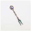 Image 4 : Vintage silver tone collector's fork with windmill design