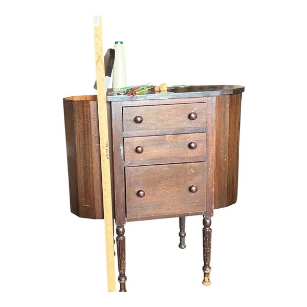 VINTAGE MARTHA WASHINGTON SEWING CABINET