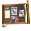 Image 1 : WAYNE GRETZKY CARDS FRAMED COLLECTORS EDITION