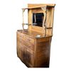 Image 1 : OAK BUFFET AND HUTCH WITH MIRROR