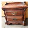 Image 1 : DARK WOOD END TABLE OR NIGHTSTAND