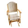 Image 1 : WOOD GLIDER CHAIR