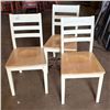 Image 1 : LOT OF 3 TABLE CHAIRS