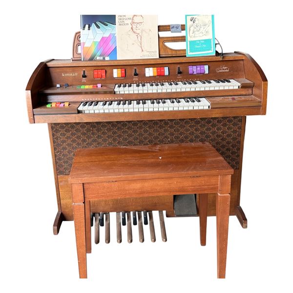 KIMBALL - DOUBLE KEYED ELECTRIC ORGAN