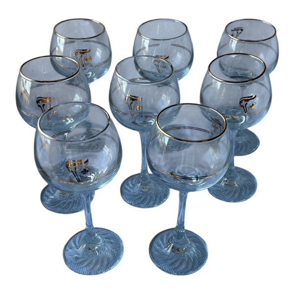 1988 CANADA OLYMPIC GAMES - LOT OF WINE GLASSES