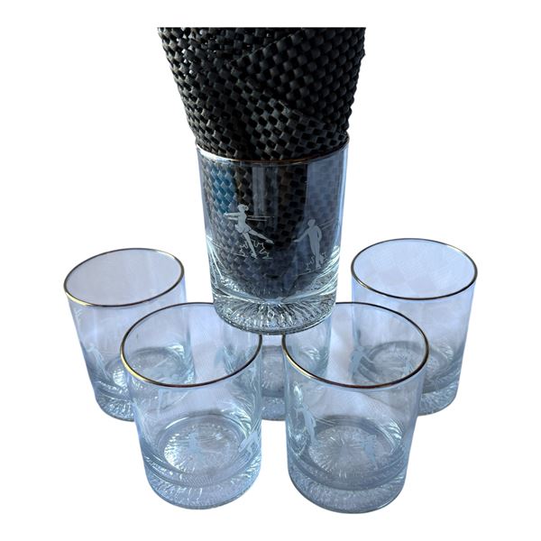 CANADA WINTER OLYMPIC GAMES - LOT OF 6 GLASSES