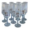 Image 1 : 1988 CANADA OLYMPIC GAMES - LOT OF CHAMPAGNE FLUTES