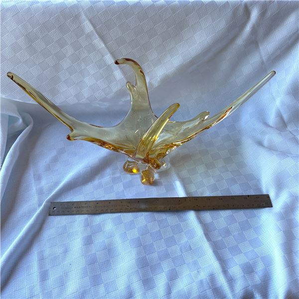 CHANTILLY CANADA ART GLASS - AMBER