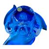 Image 2 : ART GLASS ASHTRAY - BLUE