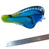Image 1 : GLASS ART - BLUE AND GREEN FISH