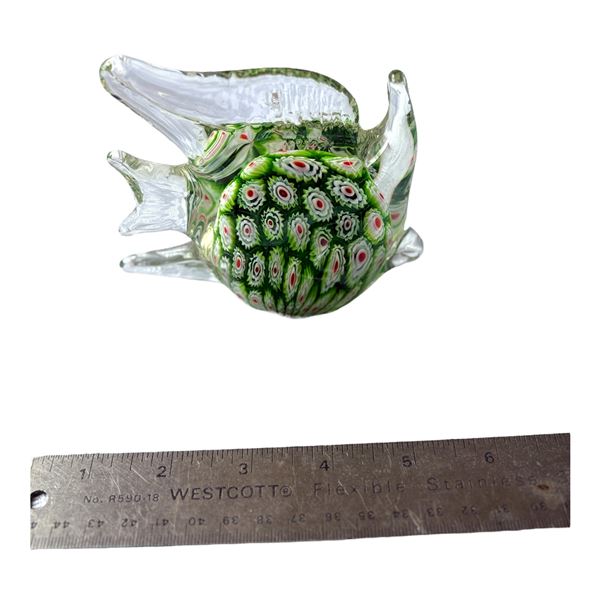 GLASS ART - HAND BLOWN STUBBY FISH