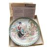 Image 3 : LOT OF 5 COLLECTOR PLATES - FLOWER GODDESSES OF CHINA SERIES