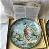 Image 4 : LOT OF 5 COLLECTOR PLATES - FLOWER GODDESSES OF CHINA SERIES