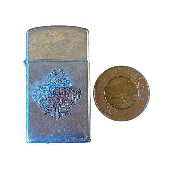 AYERS HIGH GRADE FELTS SILVER LIGHTER