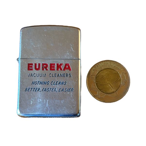 SILVER EUREKA VACUUM LIGHTER