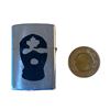 Image 1 : SILVER LIGHTER WITH MAPLE LEAF MASK ONE SIDE
