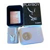 Image 1 : ZIPPO - PLAYBOY SYMBOL IN SILVER WITH BOX AND TIN