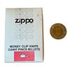 Image 4 : ZIPPO - MONEY CLIP KNIFE WITH BOX
