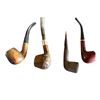 Image 1 : LOT OF 4 UNIQUE SMOKING PIPES