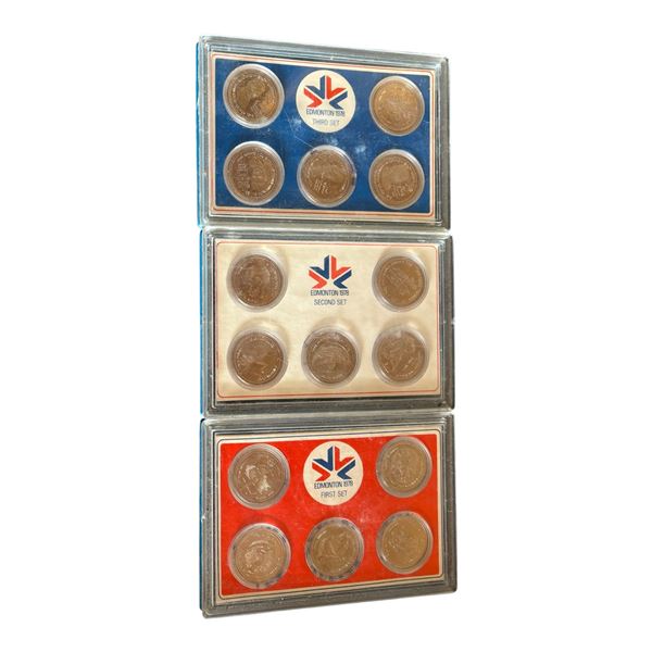 1978 COMMONWEALTH GAMES COIN SET