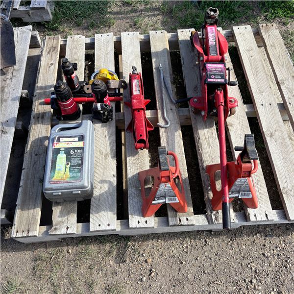 LOT OF JACKS - 2 TON THRU 6 TON