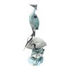 Image 1 : LOT OF 2 CRANES / HERONS LAWN ORNAMENTS