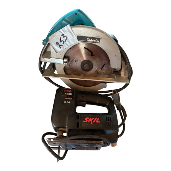 MAKITA CIRCULAR SAW AND SKIL JIG SAW