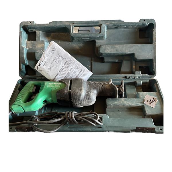 HITACHI CR 13V ELECTRIC RECIPROCATING SAW